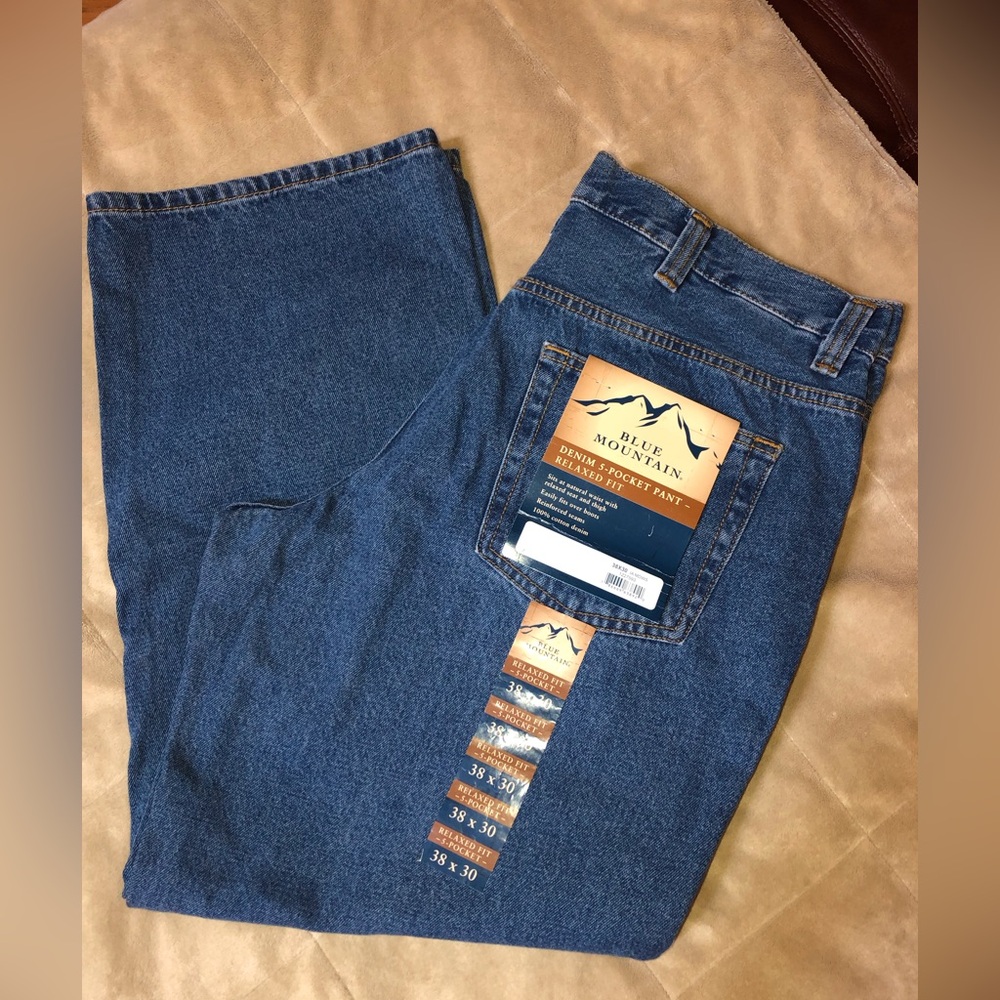Blue Mountain Relaxed Fit Men's Jeans